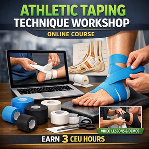 Athletic Taping Technique Workshop - Online Course